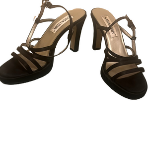 sam and libby black y2k strappy high heels
